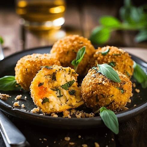 Pumpkin & Sage Arancini