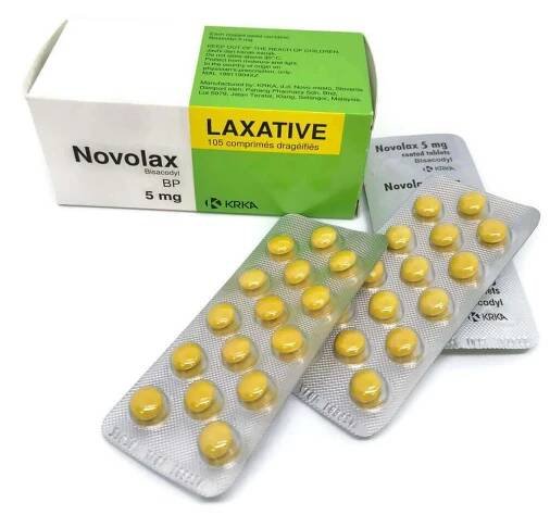 Novolax Bisacodyl Laxative Tablet BP (5mg) 105s