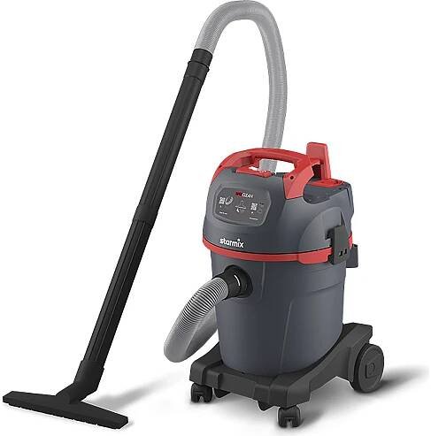 Vysavač pro mokré a suché vysávání uClean s příslušenstvím pro hrubé nečistoty – starmix nádoba o objemu 32 l, 1400 W