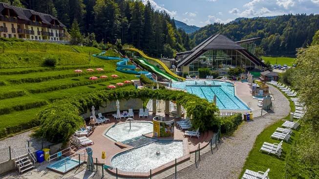 Terme Snovik, venkovní a vnitřní bazény