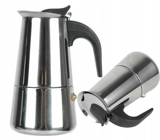 Vařič kávy Kávovar na espresso ocelový 12 šálků indukční plyn