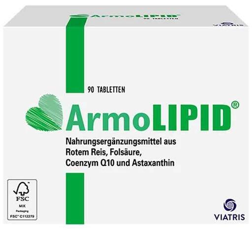 ArmoLIPID - roter Reis Kapseln mit Folsäure, Q10, Astaxanthin 90 stk