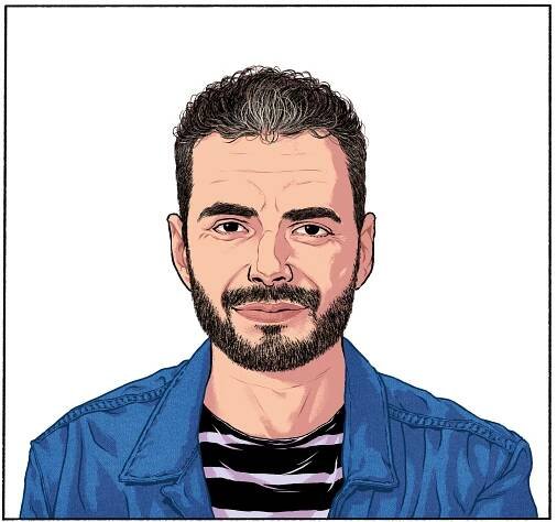 EL MUNDO - Opinion Portraits Vol. III — Guillermo Ortego - Comics & Illustration