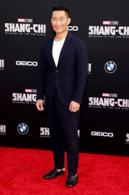 Daniel Dae Kim attends Disney's premiere of "Shang-Chi And The Legend Of The Ten Rings" at El Capitan Theatre on August 16, 2021 in Los Angeles, California