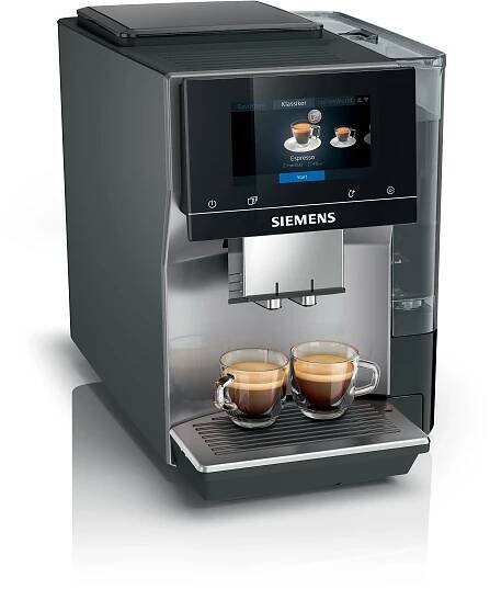 Automatický kávovar Siemens EQ700 Classic TP715R01 černý/šedý
