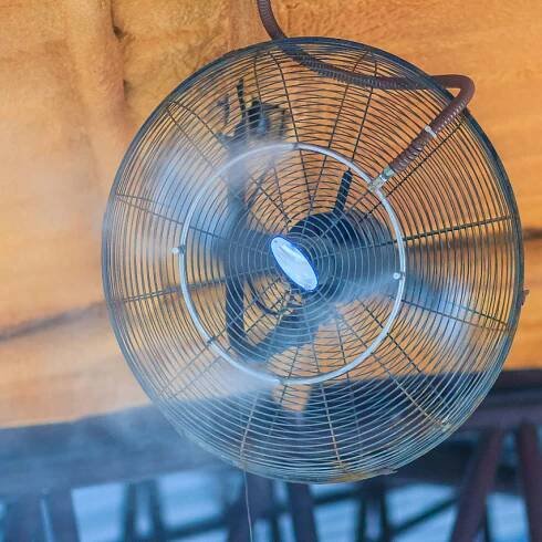 How do you Cool a Covered Patio?