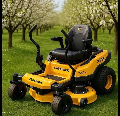 Moje recenze na traktor Cub Cadet ZX6 127 po 2 měsících v Radkově sadu