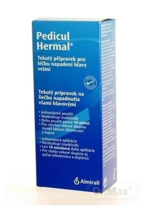 Pedicul Hermal 1×100 ml, vlasový roztok proti všiam a hnidám