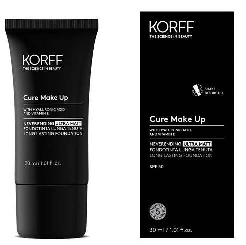 KORFF Cure Makeup Neverending Dlouhotrvající matující make-up SPF30 04 30 ml