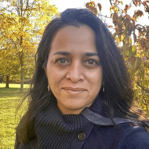 Uma Mishra-Newbery headshot