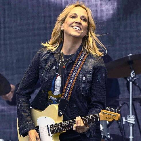 Sheryl Crow performs during the 2025 Boston Calling Music Festival at Harvard Athletic Complex on May 23, 2025 in Boston, Massachusetts