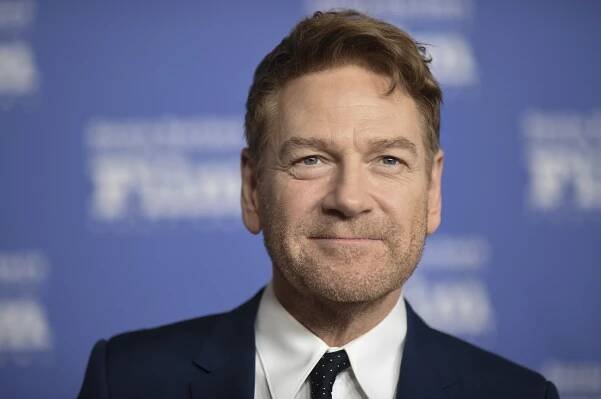 Kenneth Branagh attends the Outstanding Directors of the Year award ceremony during the Santa Barbara International Film Festival at The Arlington Theatre on Thursday, March 3, 2022, in Santa Barbara, Calif. (Photo by Richard Shotwell/Invision/AP)