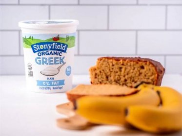 Greek Yogurt Banana Bread - Stonyfield