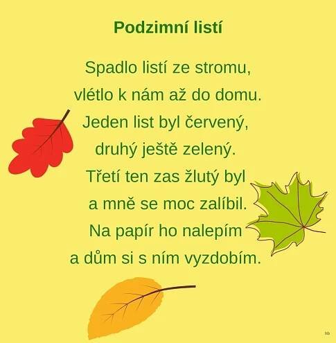 a poem written in two languages with leaves on the bottom and one being upside down