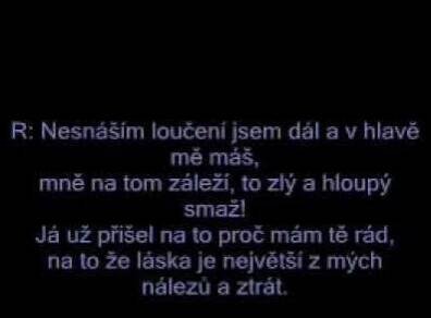 Michal David - Nesnáším loučení (Láska z pasáže) + text