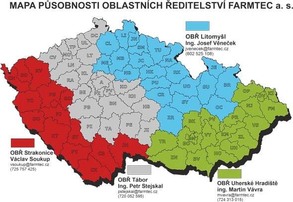 Oblastní ředitelství - Farmtec a.s.