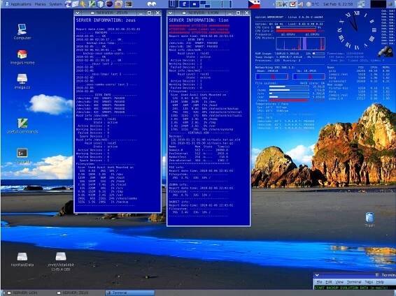 Gnome + Compiz + Conky - desktop