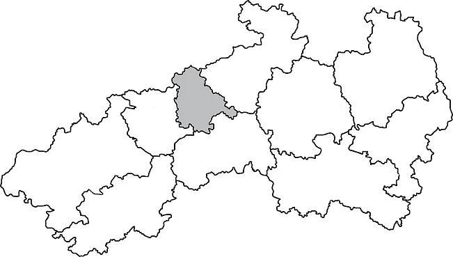Soubor:Diecéze litoměřická, ústecký vikariát - mapka.jpg