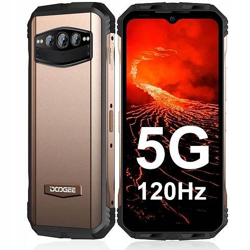 Chytrý telefon DOOGee V30T 10800mAh 20GB + 256GB 120Hz 6,6“ 4K 66W 2TB 5G WIFI6