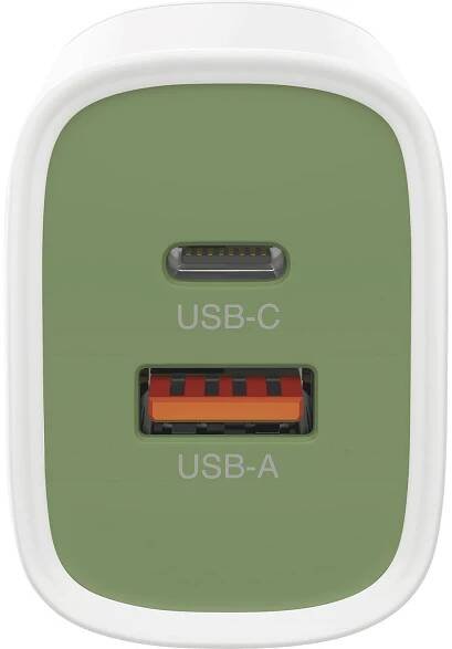 GP GPWC20WPWHUSB174 USB nabíječka, 1x USB A , 1x USB-C®, 20 W