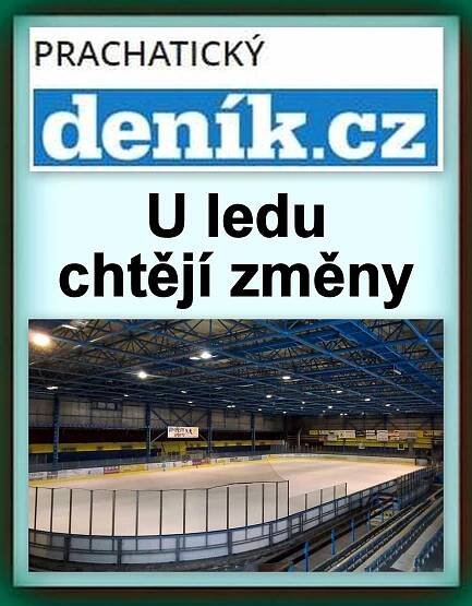 PRACHATICKÝ DENÍK: U ledu chtějí změnyZa krásnější Vimperk