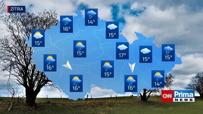 Počasí 21. 3. 2024