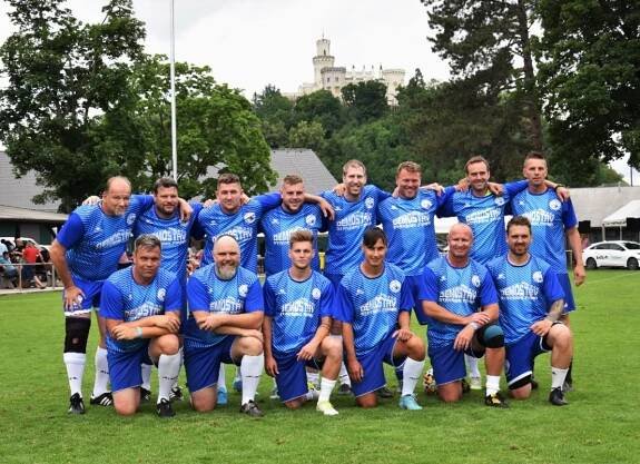 Fotbalisté Hluboké nad Vltavou oslavili sto let od vzniku klubu