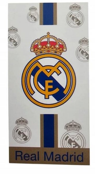 Real Madrid Plážový ručník 70 x 140 Cm 100% bavlna Dovolená Koupání
