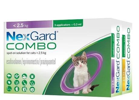 NexGard Combo pro kočky
