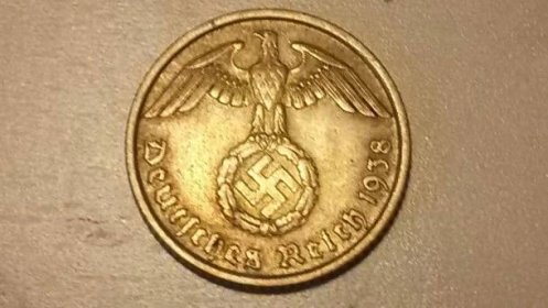 Německá mince (1938) 10 pfennig