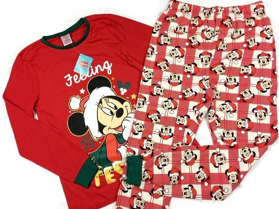 DISNEY - MINNIE/MICKEY - NOVE VANOCNI PYZAMO - VEL. L - 44-46 | Aukro