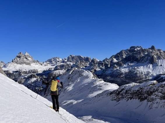Sci alpinismo val popena_Auronzo di cadore
