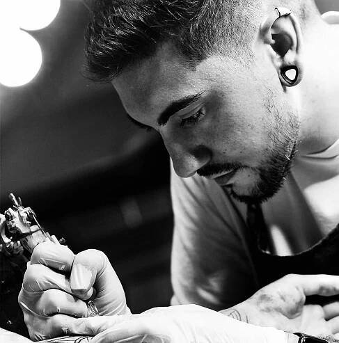 David Valencia – Smiley Dogg Tattoo