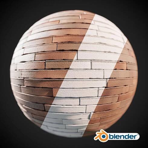 Simon Thommes | Portfolio - Procedural Bricks | Blender Material Study