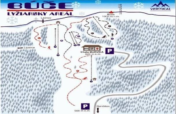 Ski areál Renčišov - Búče | NaSvah.cz 