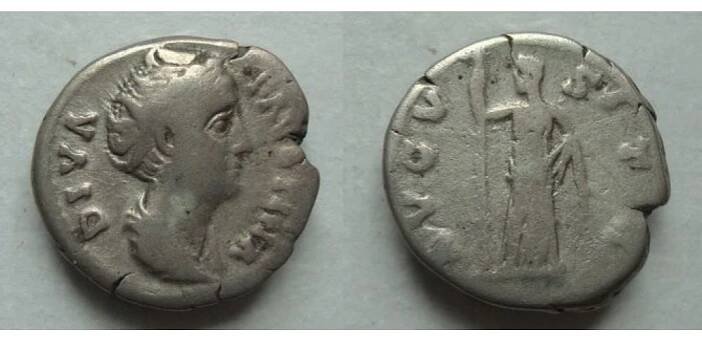 Faustina I - CERES denarius (AU2190)