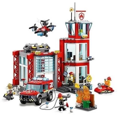 LEGO® City 60215 Hasičská stanice od 2 799 Kč - Heureka.cz