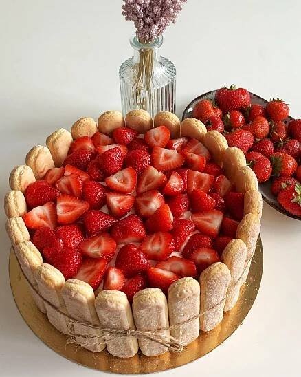 Skvelá jahodová charlotta – Recept
