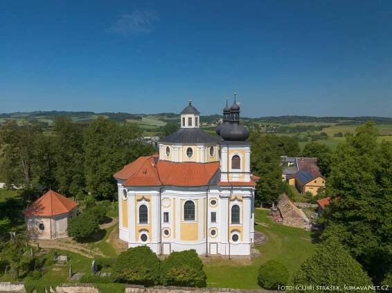 Nicov u Plánice, kostel Narození Panny Marie z nebe | Šumava Net.CZ
