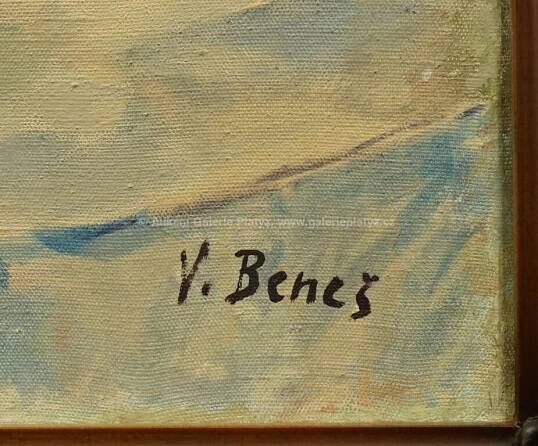 Vincenc Beneš / Zátiší za oknem - detail aukce « Aukce « Aukční Galerie Platýz