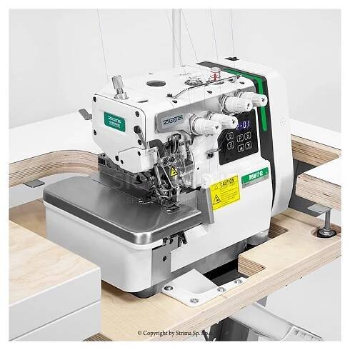 Průmyslový šicí stroj 5nitný overlock Zoje B9500-38-02 SET