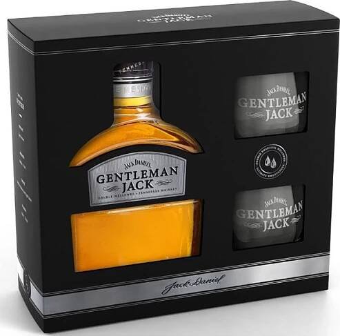 Jack Daniel's Gentleman Jack 40 % 0,7 l + 2 skleničky od 795 Kč