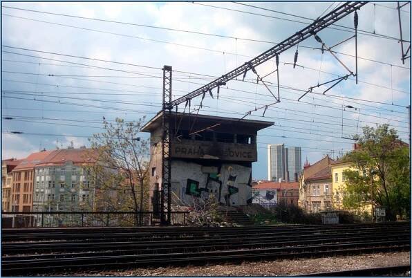 Praha - Vršovice, železniční trať Praha - České Budějovice