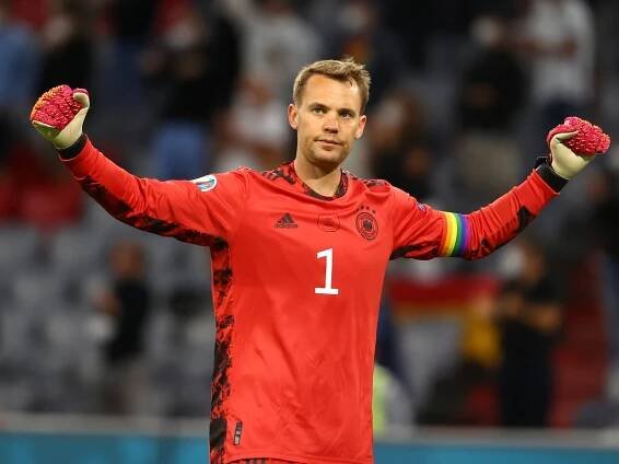 Chloe Morgan praises Manuel Neuer’s ‘significant’ gesture of rainbow armband