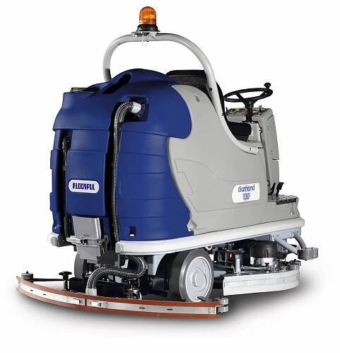 Floorpul DIAMOND 130 AC  podlahový mycí stroj bateriový (36V)