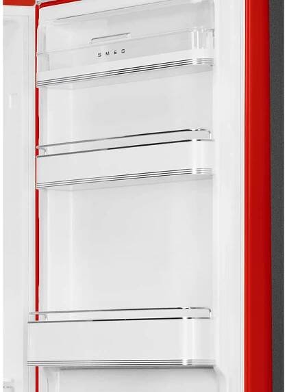 Smeg Kombinovaná chladnička s mrazničkou červená FAB32RRD5 - Elettromec 