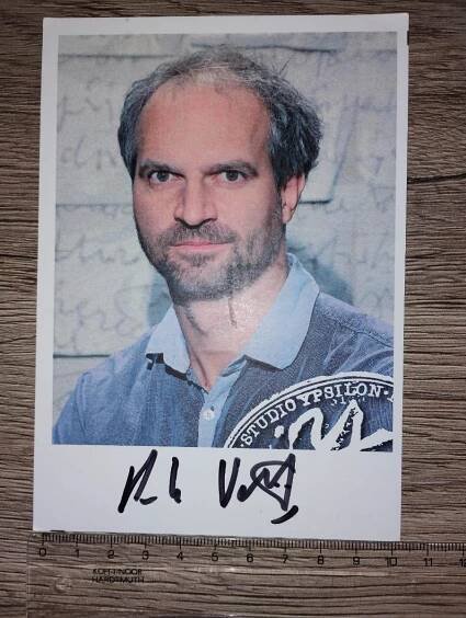 AUTOGRAM PETR VRŠEK HEREC - ORIGINÁL