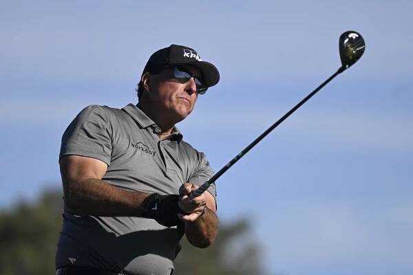 Phil Mickelson hasn't played since the Saudi International in February.