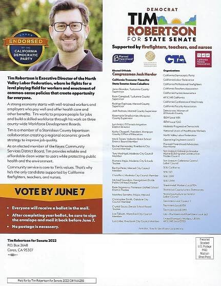 CADEM - Madera County Democratic Central Committee FPPC# 991608