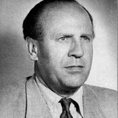 Oskar Schindler po 2. světové válce v Argentině | foto: autor neznámý,   volné dílo,  CC0 Public domain